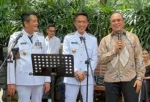 Momen Hangat Bupati dan Wabup Konut Ikbar-Abu Haera Bersama Ruksamin Usai Pelantikan di Jakarta