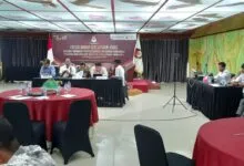 KPU Kendari Gelar Evaluasi Pelaksanaan Pilwali 2024 di Hotel Qubah 9 Kendari
