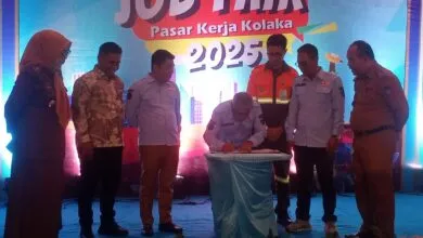 Dinas Tenaga Kerja dan Transmigrasi Kokaka Gelar Job Fair 2025