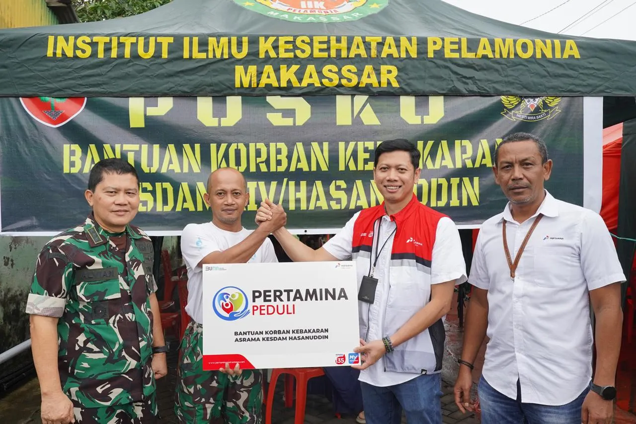 Asrama Kesdam Hasanuddin Kebakaran, Pertamina Sulawesi Beri Bantuan untuk Korban