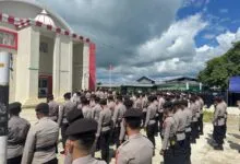 Polres Buton Tengah Siagakan 532 Personel Pengamanan Rapat Pleno Terbuka