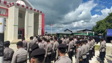 Polres Buton Tengah Siagakan 532 Personel Pengamanan Rapat Pleno Terbuka