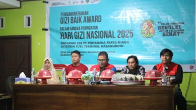 Peringati Hari Gizi Nasional, Pertamina Sulawesi Beri Apresiasi Kader Posyandu