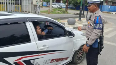 Operasi Patuh Anoa 2025, Lantas Polda Sultra Edukasi Masyarakat Pentingnya Keselamatan Berkendara