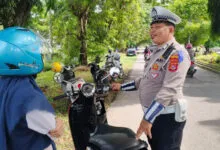Hari Pertama Operasi Keselamatan, Sebelas Pengendara di Muna Ditindak