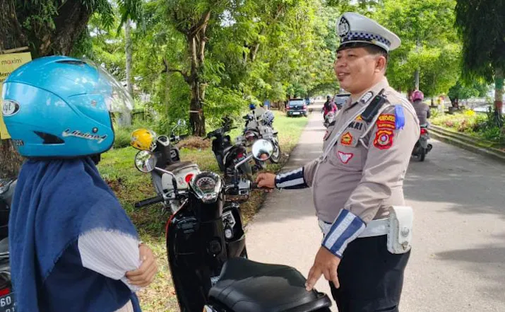 Hari Pertama Operasi Keselamatan, Sebelas Pengendara di Muna Ditindak