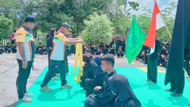 Perguruan Silat PO Muna Barat Gelar Pengukuhan dan Pemberian Kenaikan Sabuk
