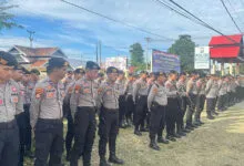 Polres Buton Tengah Siagakan 619 Personel untuk Jaga Stabilitas Keamanan Jelang Sidang PHPU MK