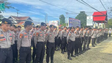 Polres Buton Tengah Siagakan 619 Personel untuk Jaga Stabilitas Keamanan Jelang Sidang PHPU MK