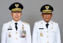 Gubernur dan Wagub Sultra, Andi Sumangerukka - Hugua. (Foto : Istimewa)