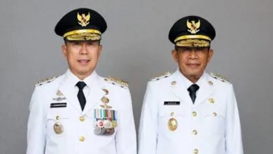 Gubernur dan Wagub Sultra, Andi Sumangerukka - Hugua. (Foto : Istimewa)