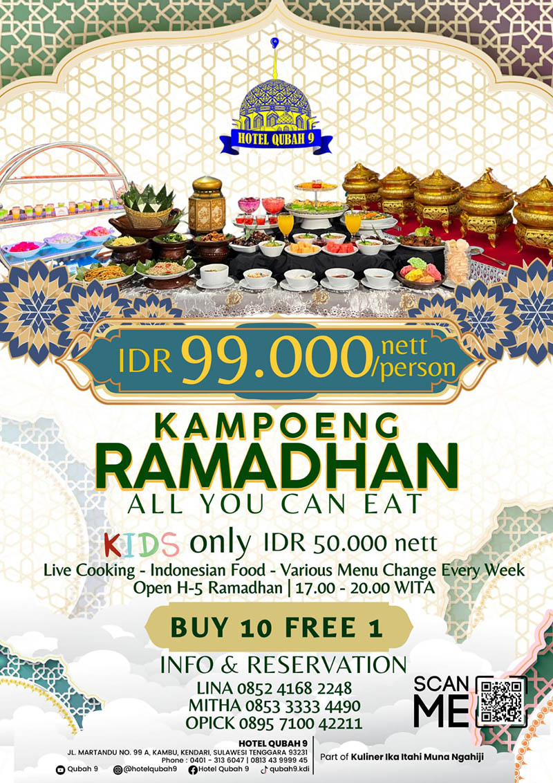 Kampung ramadan kubah 99 kendari