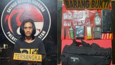 Seorang Pemuda di Lainea Konsel Diringkus Polisi karena Terlibat Kasus Narkoba