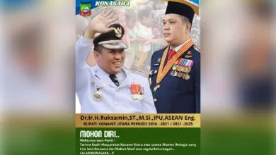 Akhir Masa Jabatan, Ruksamin Ucapkan Terimakasih dan Permintaan Maaf ke Warga Konut
