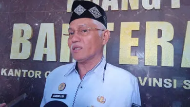 Sekda Sultra, Asrun Lio. Foto: Muh Ridwan Kadir/Detiksultra.com