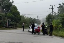 Cegah Aksi Kejahatan, Ditsamapta Polda Sultra Rutin Gelar Patroli Selama Bulan Ramadan