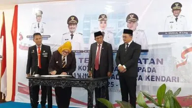 Wagub Sultra Minta Wali Kota Kendari Tingkatkan Sinergitas Antar Pemerintah