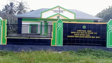 Material Belum Lunas, KUA Tiworo Selatan Muna Barat Terancam Disegel Pemilik Toko Bangunan