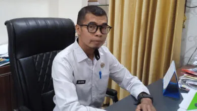 Ketgam: Sekban BPKAD Sultra, Zain Narsal. Foto: Muh Ridwan Kadir/Detiksultra.com