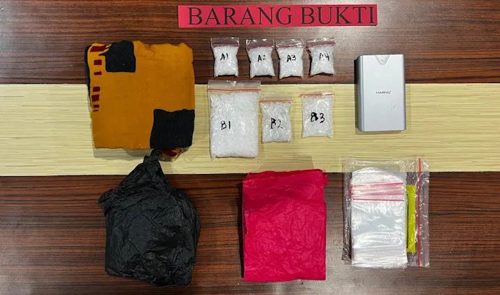 Pengedar Narkoba di Kolaka Dibekuk Polisi, Barang Bukti Disembunyikan di Dua Tempat Berbeda