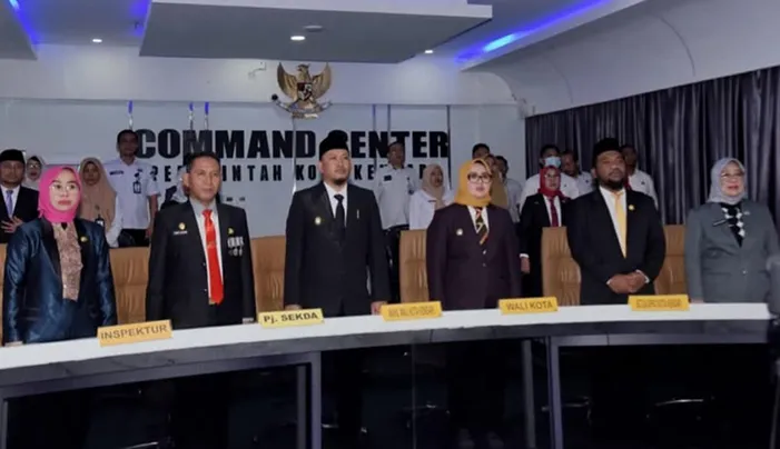 Hadiri Rapat MCP dan Peluncuran IPKD, DPRD dan Pemkot Kendari Komitmen Perangi Korupsi