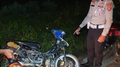 Kecelakaan Terjadi di Jalan Poros Desa Labulu Bulu Muna, Seorang Pelajar Tewas