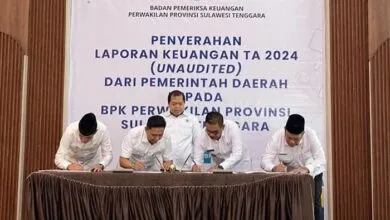 Pemda Konut Serahkan LKPD Anaudited 2024 ke BPK, Abuhaera Harap Tak Ada Masalah