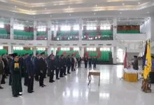 Rektor UHO Minta Pejabat yang Dilantik Bekerja Optimal