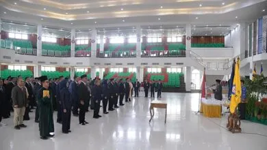 Rektor UHO Minta Pejabat yang Dilantik Bekerja Optimal