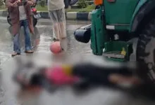 Seorang Wanita di Kendari Tewas Ditabrak Mobil Kontainer 10 Roda