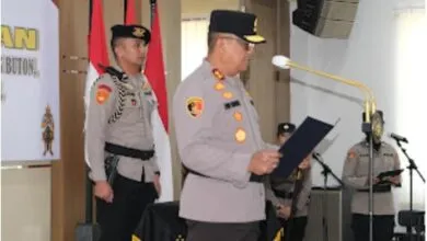 Tujuh Jabatan Kapolres di Sultra Berganti