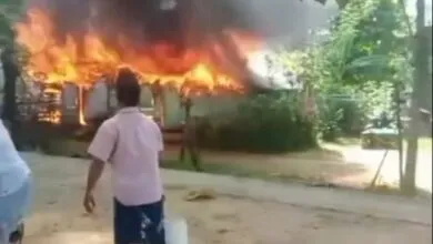 Akibat Korlseting Listrik, Satu Rumah Kontrakan di Raha Ludes Terbakar