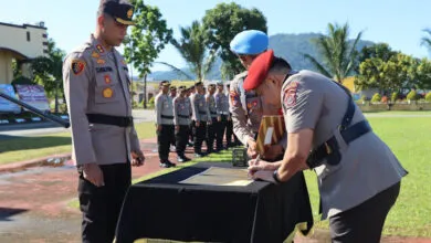Kapolres Lantik Kasat Reskrim dan Kasiwas Polres Kolaka Utara