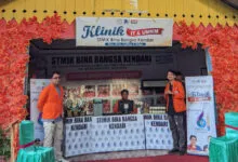 Meriahkan HUT Sultra ke-61, STMIK Bina Bangsa Hadirkan Klinik IT dan Produk UMKM