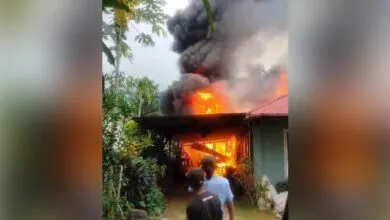 Ditinggal ke Majelis Taklim, Satu Unit Rumah Warga di Bangkali Muna Ludes Terbakar