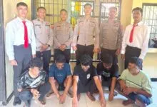 Kedapatan Bawa Sajam, Lima Pengunjung Festival Adat Kande-kandea Buton Tengah Diamankan Polisi