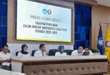 UHO Kendari Siap Gelar Pilrek Periode 2025-2029, Ini Tahapannya