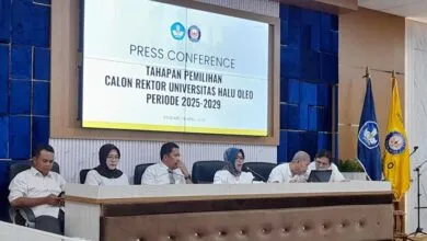 UHO Kendari Siap Gelar Pilrek Periode 2025-2029, Ini Tahapannya