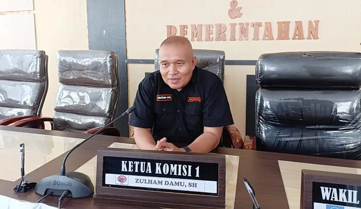 Ketua Komisi I DPRD Kendari, Zulham Damu. (Foto : Istimewa)
