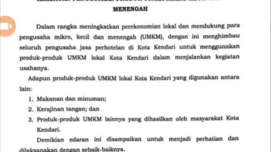 Dukung UMKM, Wali Kota Kendari Imbau Hotel Gunakan Produk Lokal