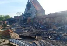 Keterbatasan Anggaran Jadi Kendala Pembangunan Pasar Tongkuno Muna Pasca Kebakaran