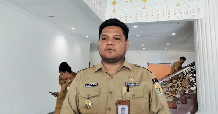 Ketgam: Kabid Ideologi, Wawasan Kebangsaan dan Karakter Bangsa Kesbangpol Sultra, Laode Muh Al Basyir. Foto: Muh Ridwan Kadir/Detiksultra.com