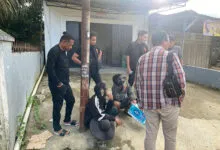 Pungli Modus Perbaiki Jalan, Jatanras Polda Sultra Amankan Tiga Pemuda di Kendari