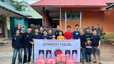PT Antam pomalaa dan FKMM Berbagi Takjil di Panti Asuhan Muhammadiyah Pomalaa