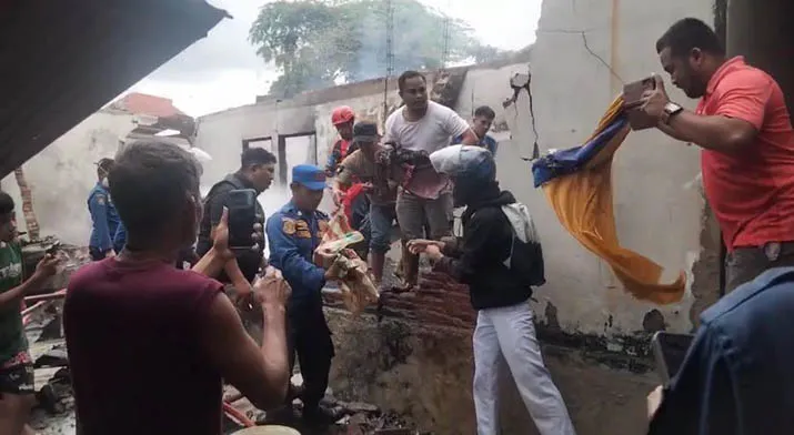 Dua Balita Tewas dalam Kebakaran Rumah di Puuwatu Kendari