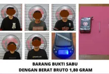 Enam Pemuda di Bombana Diringkus Polisi saat Pesta Sabu