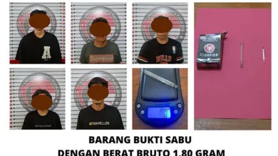 Enam Pemuda di Bombana Diringkus Polisi saat Pesta Sabu
