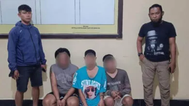 Tiga Pemuda Pelaku Pengancaman dan Pemalakan Ditangkap Polisi