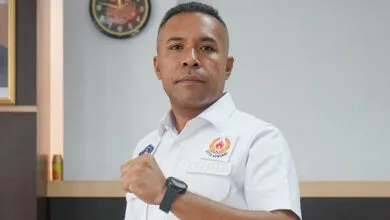Ketua KONI Kota Kondari, La Ode Muhamad Rajab Jinik. Foto: istimew