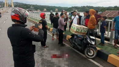 Penjual Ikan Jadi Korban Pembacokan OTK di Jembatan Teluk Kendari